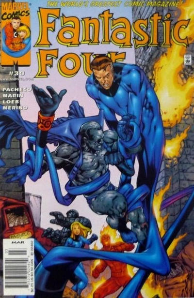 Cover for Fantastic Four (Marvel, 1998 series) #39 [Newsstand]
