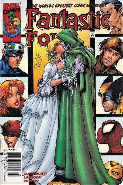 Cover for Fantastic Four (Marvel, 1998 series) #27 [Newsstand]