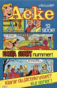 Cover Thumbnail for Acke (Semic, 1969 series) #16/1981