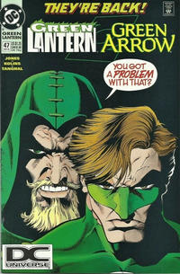 Cover Thumbnail for Green Lantern (DC, 1990 series) #47 [DC Universe Corner Box]