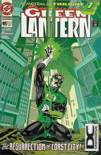 Cover for Green Lantern (DC, 1990 series) #48 [DC Universe Corner Box]