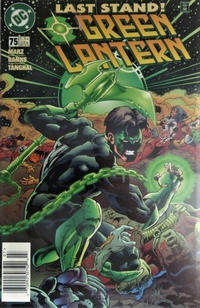 Cover for Green Lantern (DC, 1990 series) #75 [Newsstand]