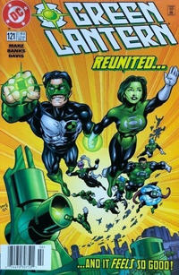 Cover for Green Lantern (DC, 1990 series) #121 [Newsstand]