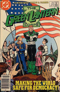 Cover Thumbnail for The Green Lantern Corps (DC, 1986 series) #210 [Newsstand]