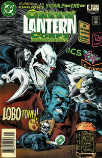 Cover Thumbnail for Green Lantern Corps Quarterly (DC, 1992 series) #8 [Newsstand]