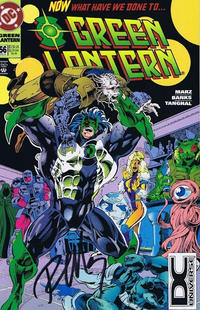 Cover for Green Lantern (DC, 1990 series) #56 [DC Universe Corner Box]