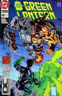 Cover for Green Lantern (DC, 1990 series) #62 [DC Universe Corner Box]