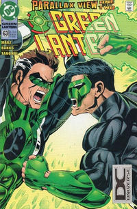 Cover for Green Lantern (DC, 1990 series) #63 [DC Universe Corner Box]