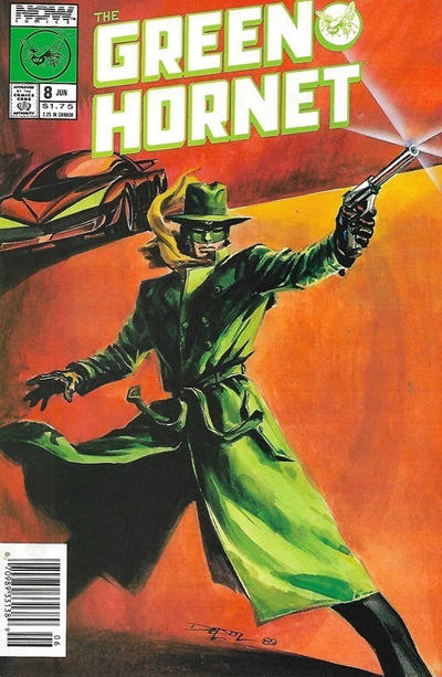Cover for The Green Hornet (Now, 1989 series) #8 [Newsstand]