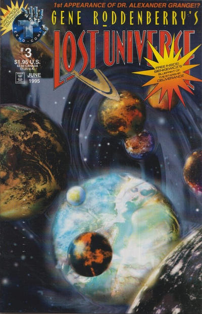 Cover for Gene Roddenberry's Lost Universe (Big Entertainment, 1995 series) #3 [Direct]