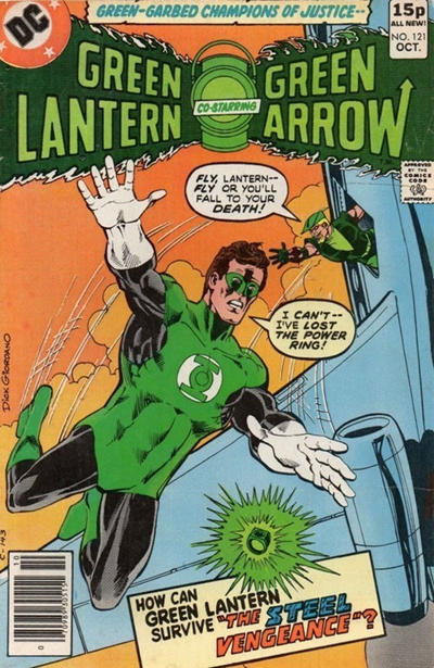 Cover for Green Lantern (DC, 1960 series) #121 [British]