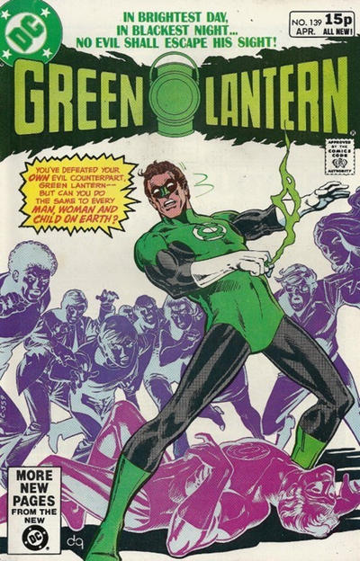Cover for Green Lantern (DC, 1960 series) #139 [British]