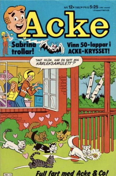 Cover for Acke (Semic, 1969 series) #12/1982