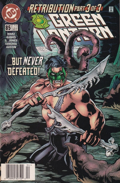 Cover for Green Lantern (DC, 1990 series) #85 [Newsstand]