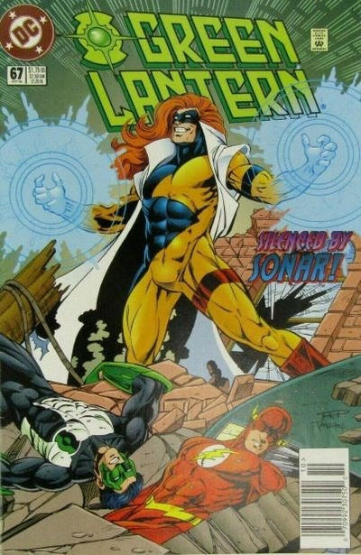 Cover for Green Lantern (DC, 1990 series) #67 [Newsstand]