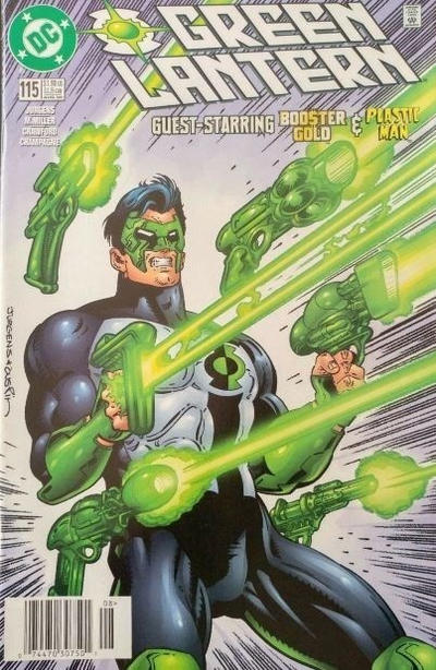 Cover for Green Lantern (DC, 1990 series) #115 [Newsstand]