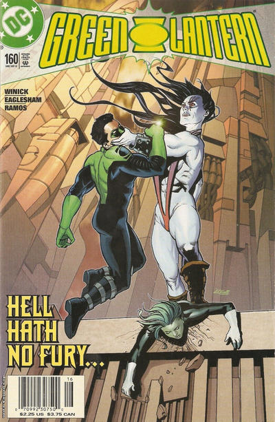 Cover for Green Lantern (DC, 1990 series) #160 [Newsstand]