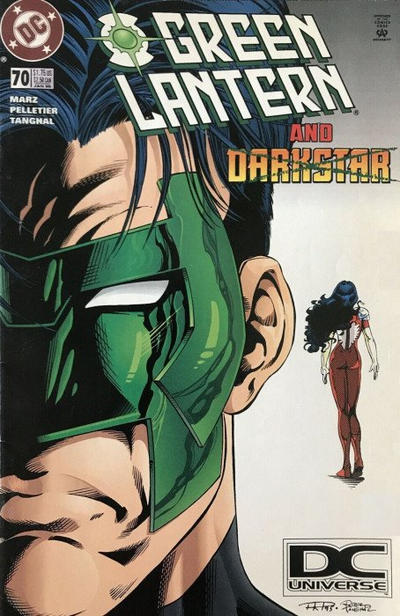 Cover for Green Lantern (DC, 1990 series) #70 [DC Universe Corner Box]