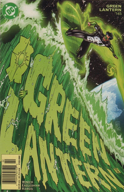 Cover for Green Lantern (DC, 1990 series) #145 [Newsstand]
