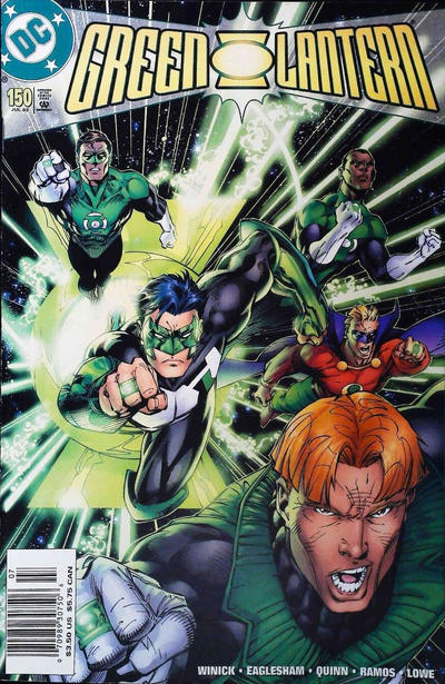 Cover for Green Lantern (DC, 1990 series) #150 [Newsstand]