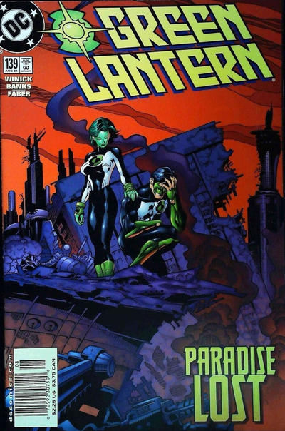 Cover for Green Lantern (DC, 1990 series) #139 [Newsstand]