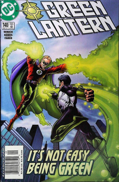 Cover for Green Lantern (DC, 1990 series) #140 [Newsstand]
