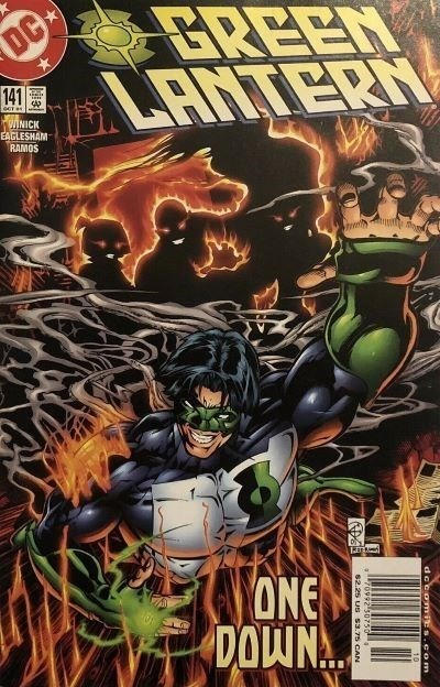 Cover for Green Lantern (DC, 1990 series) #141 [Newsstand]