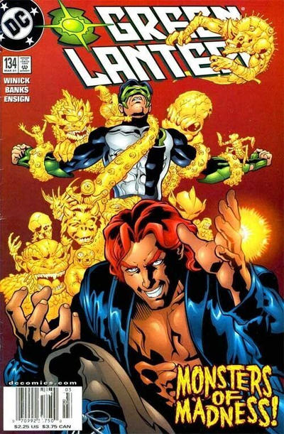 Cover for Green Lantern (DC, 1990 series) #134 [Newsstand]