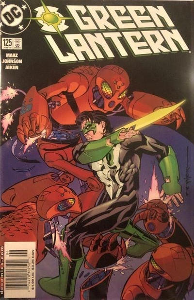 Cover for Green Lantern (DC, 1990 series) #125 [Newsstand]