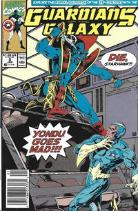 Cover Thumbnail for Guardians of the Galaxy (Marvel, 1990 series) #8 [Newsstand]