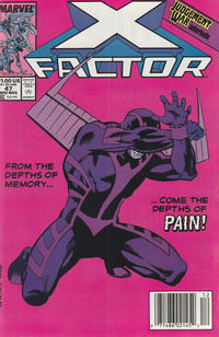 Cover for X-Factor (Marvel, 1986 series) #47 [Mark Jewelers]