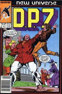 Cover Thumbnail for D.P. 7 (Marvel, 1986 series) #7 [Newsstand]