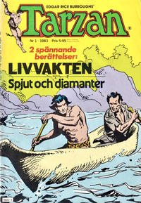 Cover Thumbnail for Tarzan (Atlantic Förlags AB, 1977 series) #1/1983