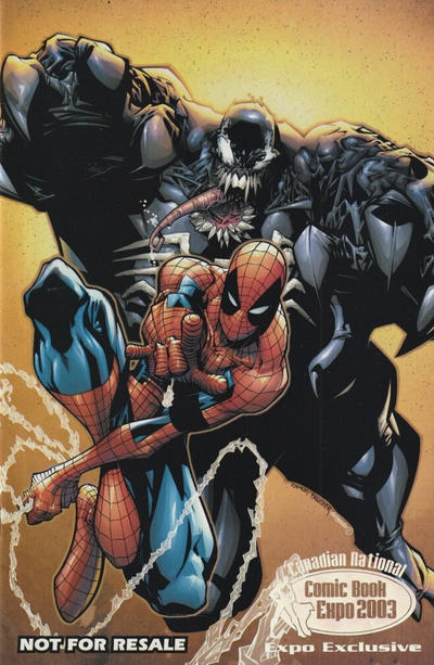 Cover for Spectacular Spider-Man (Marvel, 2003 series) #1 [Canadian National Comic Book Expo Exclusive]