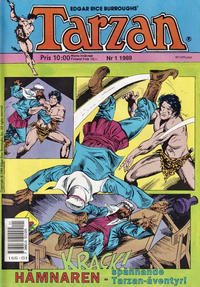 Cover Thumbnail for Tarzan (Atlantic Förlags AB, 1977 series) #1/1989