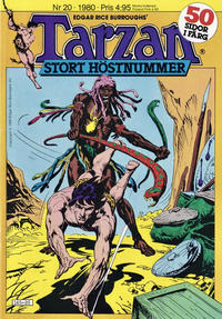 Cover Thumbnail for Tarzan (Atlantic Förlags AB, 1977 series) #20/1980