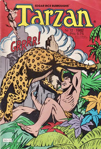 Cover for Tarzan (Atlantic Förlags AB, 1977 series) #12/1982