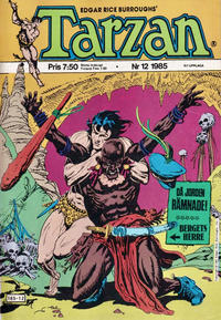 Cover Thumbnail for Tarzan (Atlantic Förlags AB, 1977 series) #12/1985