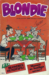 Cover Thumbnail for Blondie (Semic, 1963 series) #4/1979
