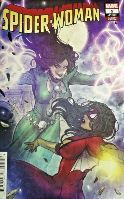 Cover for Spider-Woman (Marvel, 2020 series) #5 (100) [Sana Takeda Cover]