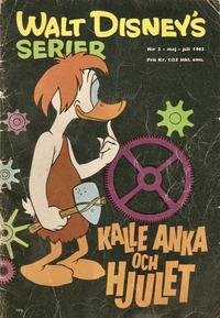 Cover Thumbnail for Walt Disney's serier (Hemmets Journal, 1962 series) #5/1963 - Kalle Anka och hjulet