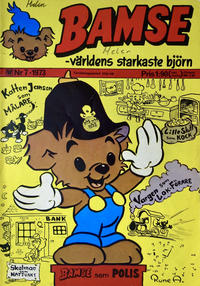 Cover Thumbnail for Bamse (Williams Förlags AB, 1973 series) #7/1973