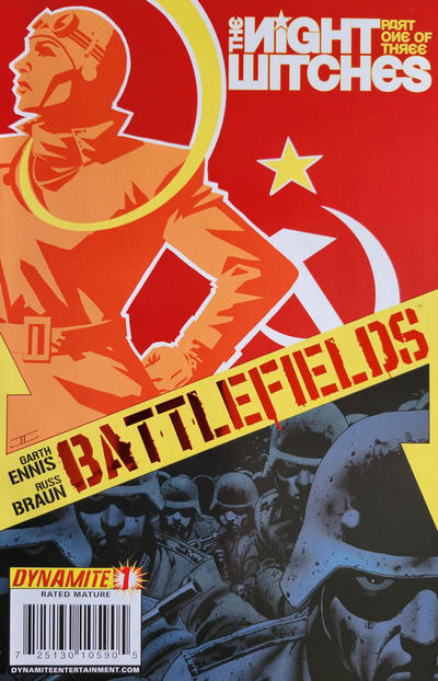 Cover for Battlefields: The Night Witches (Dynamite Entertainment, 2008 series) #1 [Dynamic Forces Foil Cover]