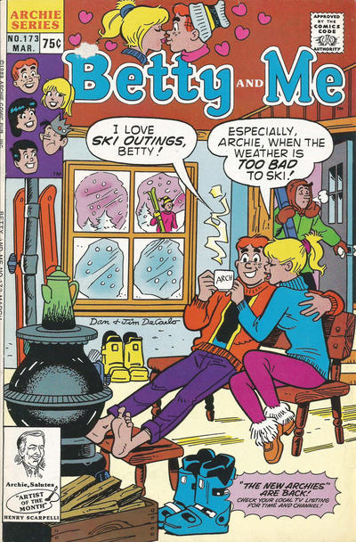 Cover for Betty and Me (Archie, 1965 series) #173 [Direct]