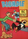 Cover for Blondie (Åhlén & Åkerlunds, 1956 series) #3/1956