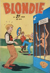 Cover for Blondie (Åhlén & Åkerlunds, 1956 series) #21/1959