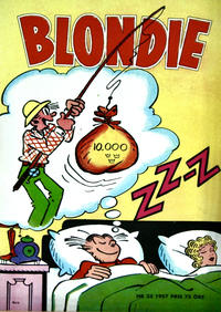 Cover Thumbnail for Blondie (Åhlén & Åkerlunds, 1956 series) #23/1957