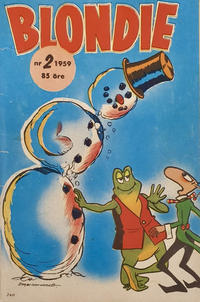 Cover Thumbnail for Blondie (Åhlén & Åkerlunds, 1956 series) #2/1959