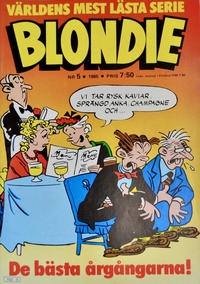 Cover Thumbnail for Blondie (Semic, 1963 series) #5/1985