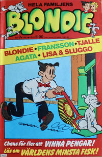 Cover Thumbnail for Blondie (Semic, 1963 series) #7/1983